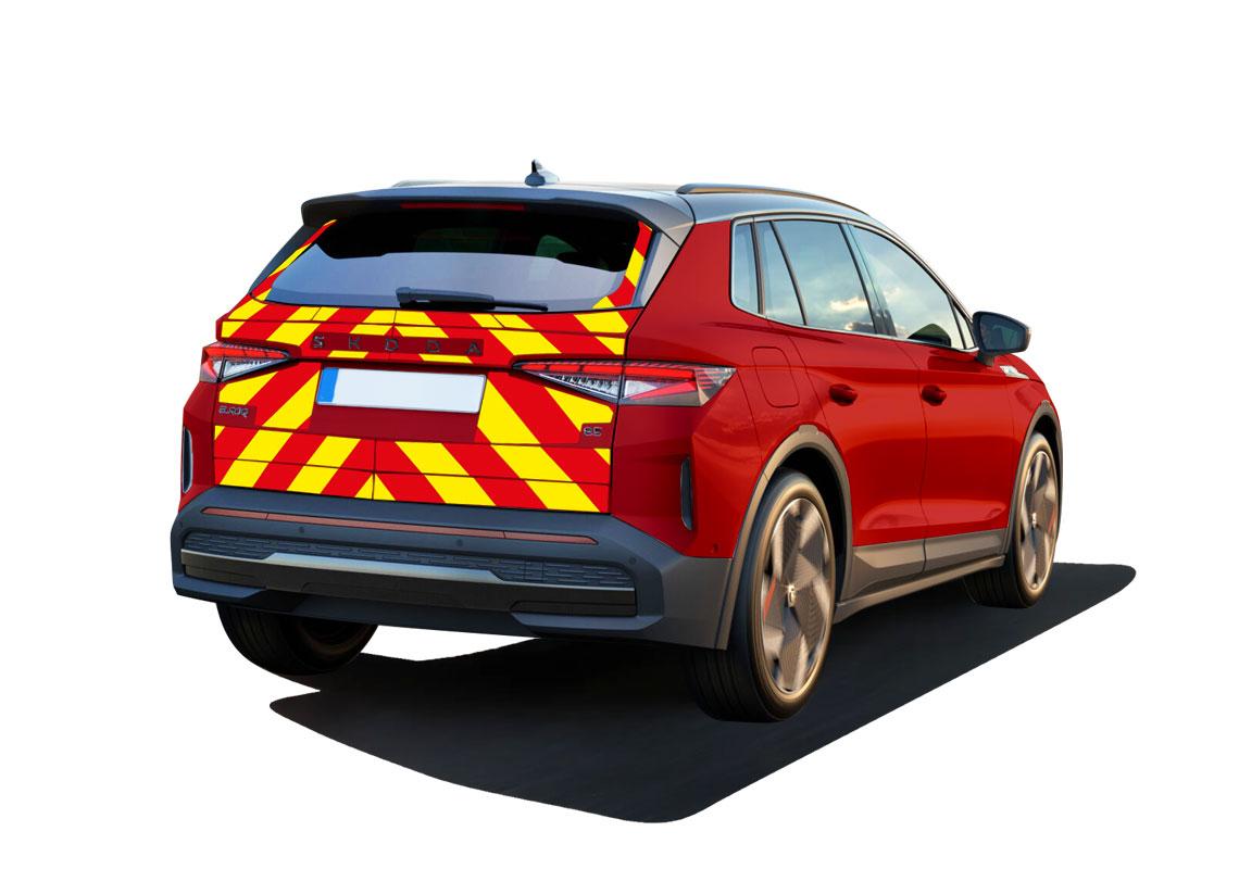 Vorgeschnittenes Markierungsset Löschfahrzeug AVERY PEUGEOT EXPERT 2016-2023